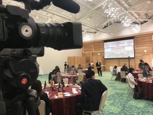 映像制作　社員表彰会